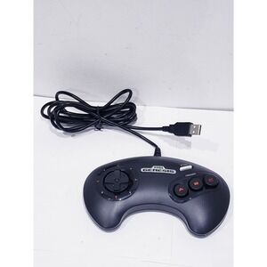 Sega Genesis Wired USB PC Controller MK-16500 - Tested & Working